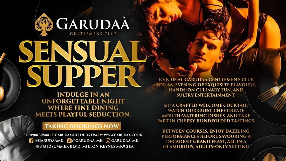 Sensual Supper event poster
